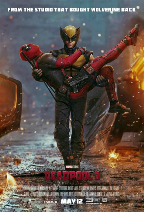 deadpool 3 official movie poster